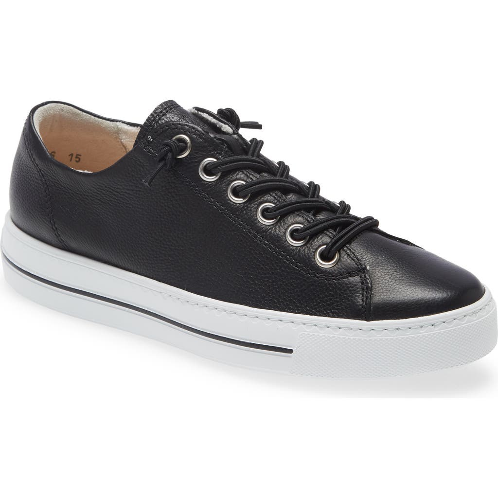 Paul Green Hadley Platform Sneaker In Black