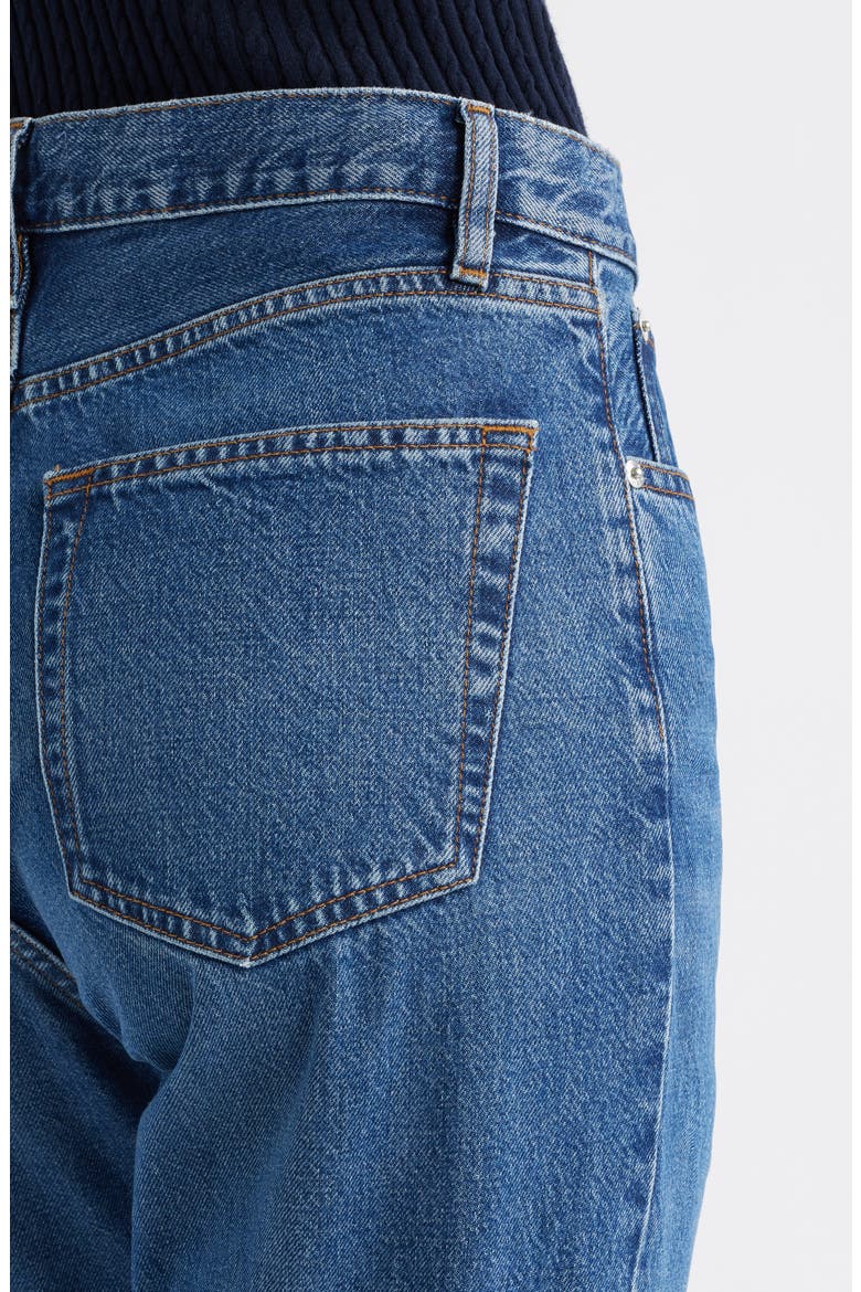 The Lax High Waist Flare Jeans, Alternate, color, PILOT