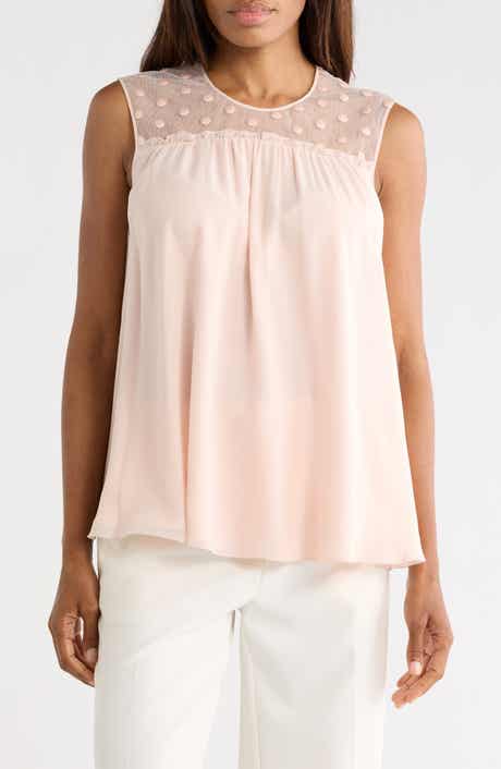 Longchamp Dot Mesh Yoke Tank