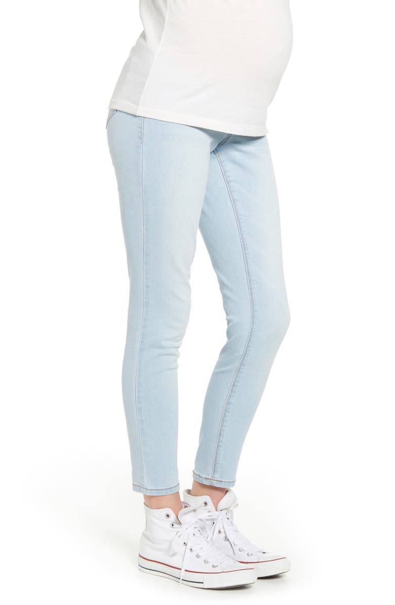 1822 Denim Re:Denim Ankle Skinny Maternity Jeans, Alternate, color,