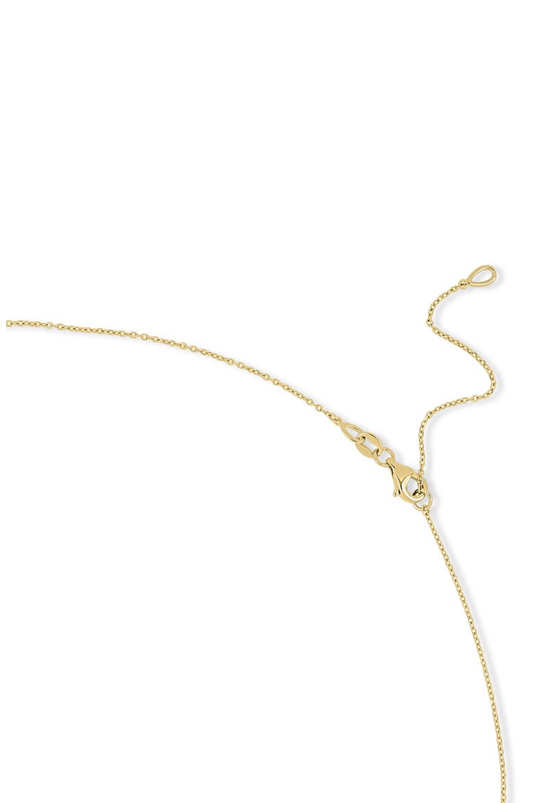 14k Gold Chevron Pendant Necklace, Alternate, color, 14K YELLOW GOLD