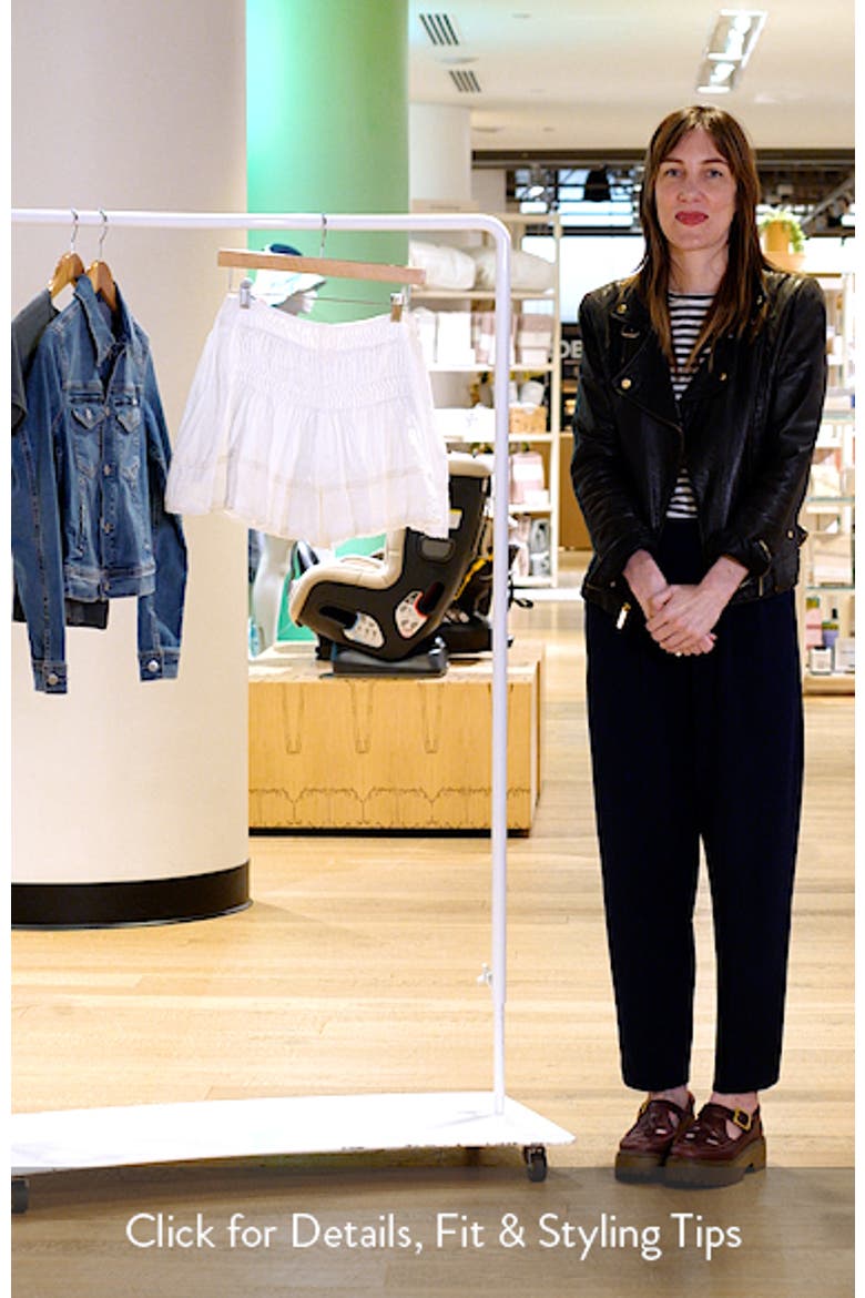 Phoebe Pintuck Pleated Linen Shorts video