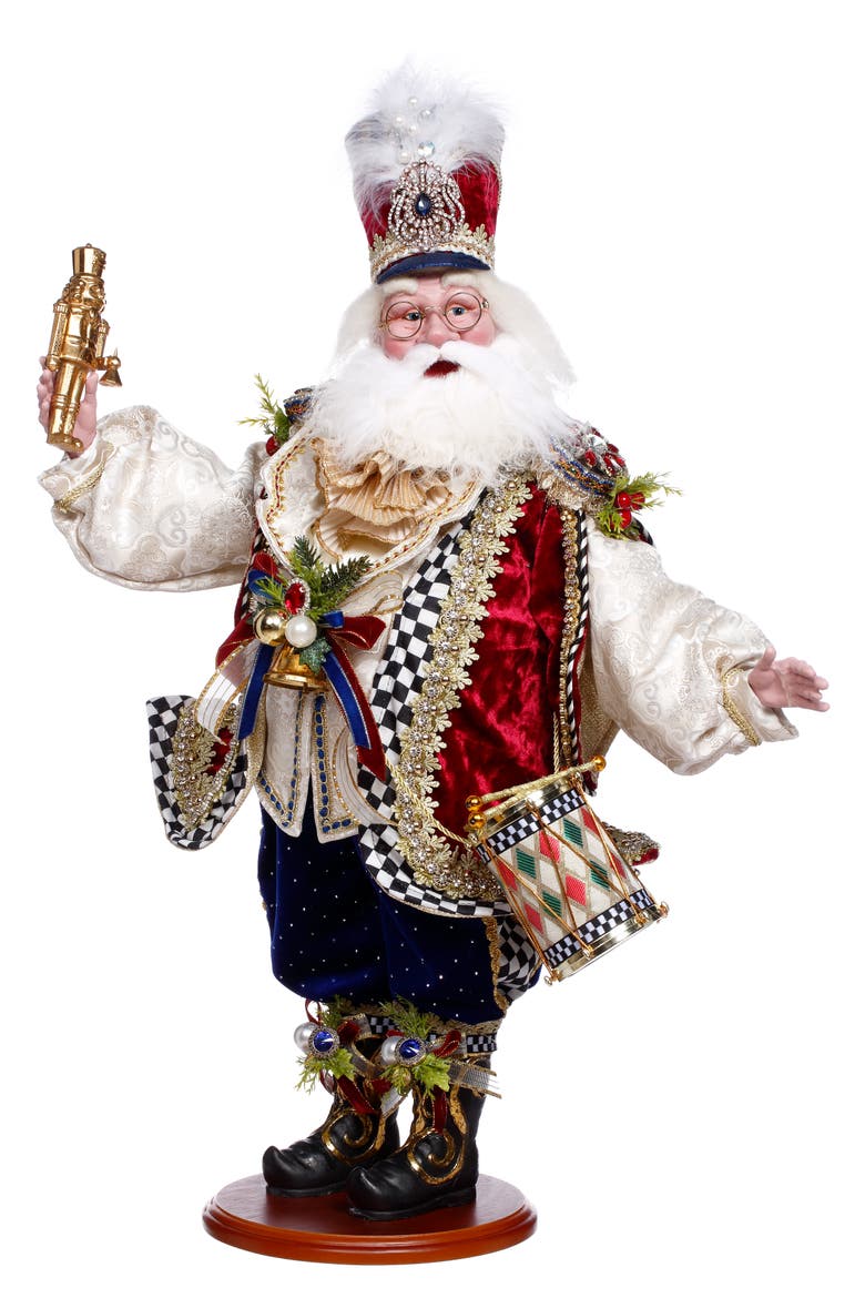 Nutcracker Santa, Main, color, Ivory