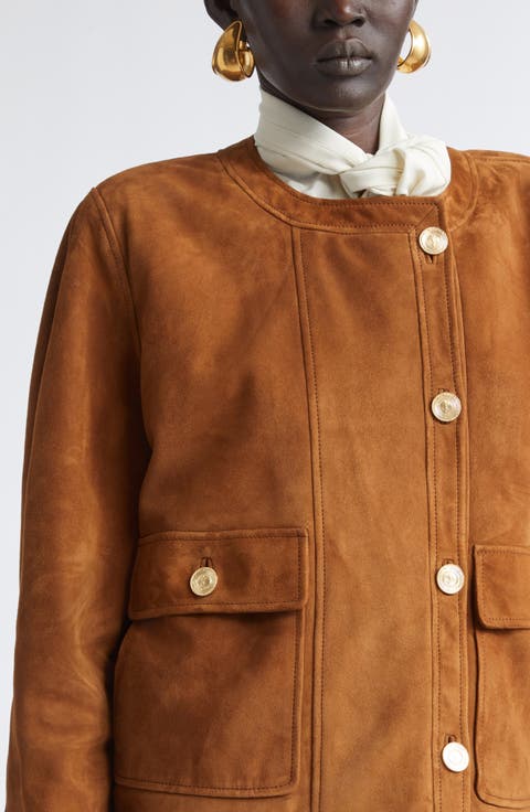 Lambskin Suede Jacket