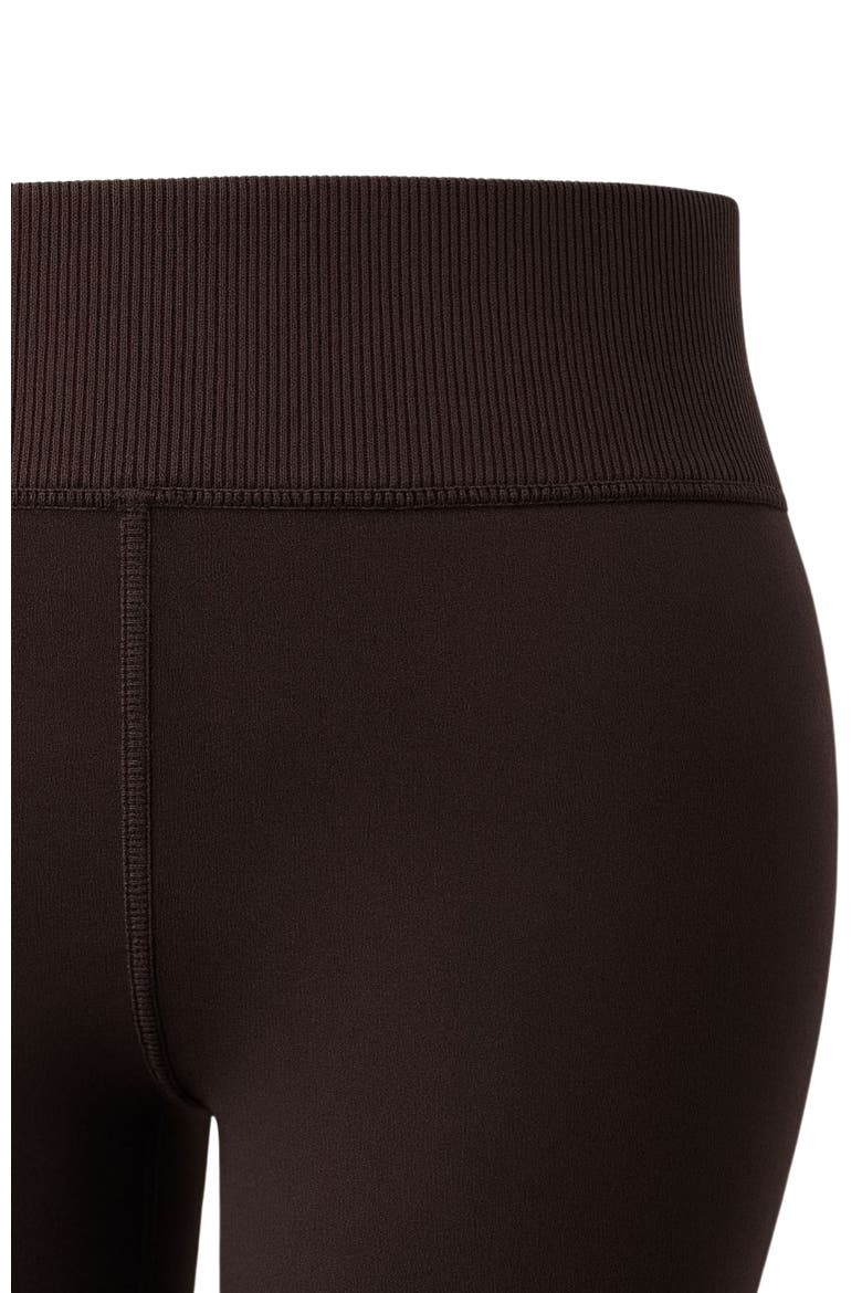 Women's Faux Fur Winter Legging, Alternate, color, Chocolate