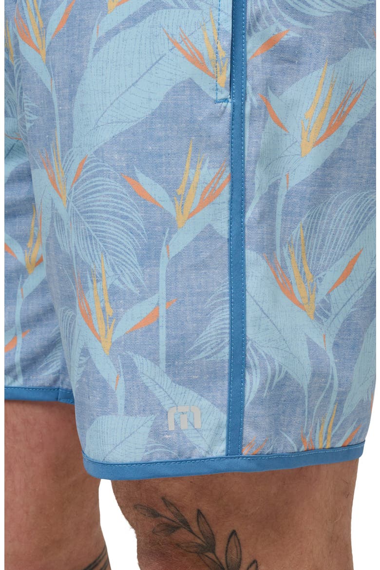 Lava Tunnels Swim Trunks, Alternate, color, HEATHER QUIET HARBOR