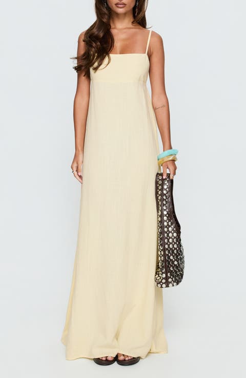 Solie Tie Back Maxi Dress