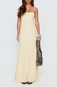 Princess Polly Solie Tie Back Maxi Dress