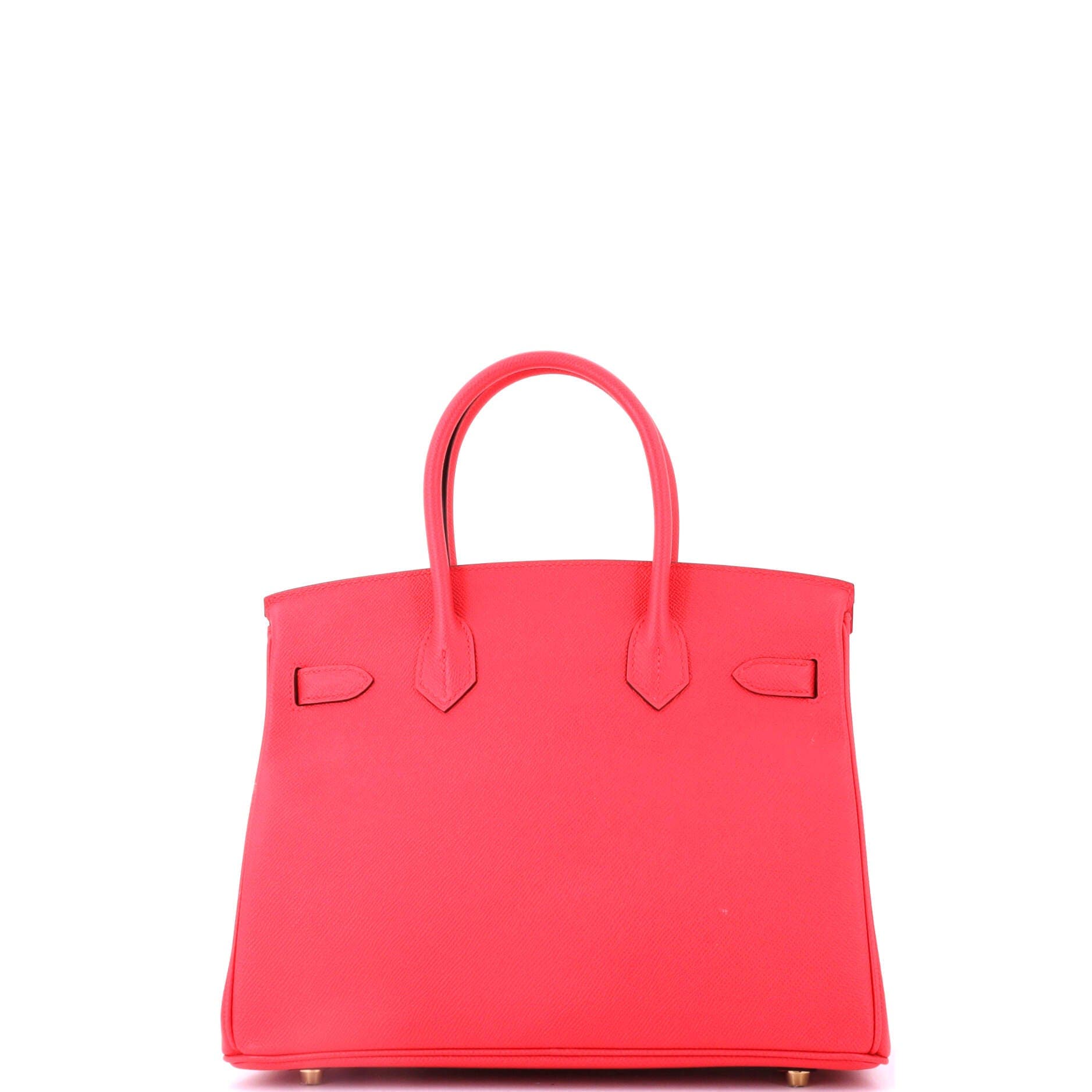 Pre-Owned Hermes Birkin Handbag Pink Epsom with Gold Hardware 30, Alternate, color, 