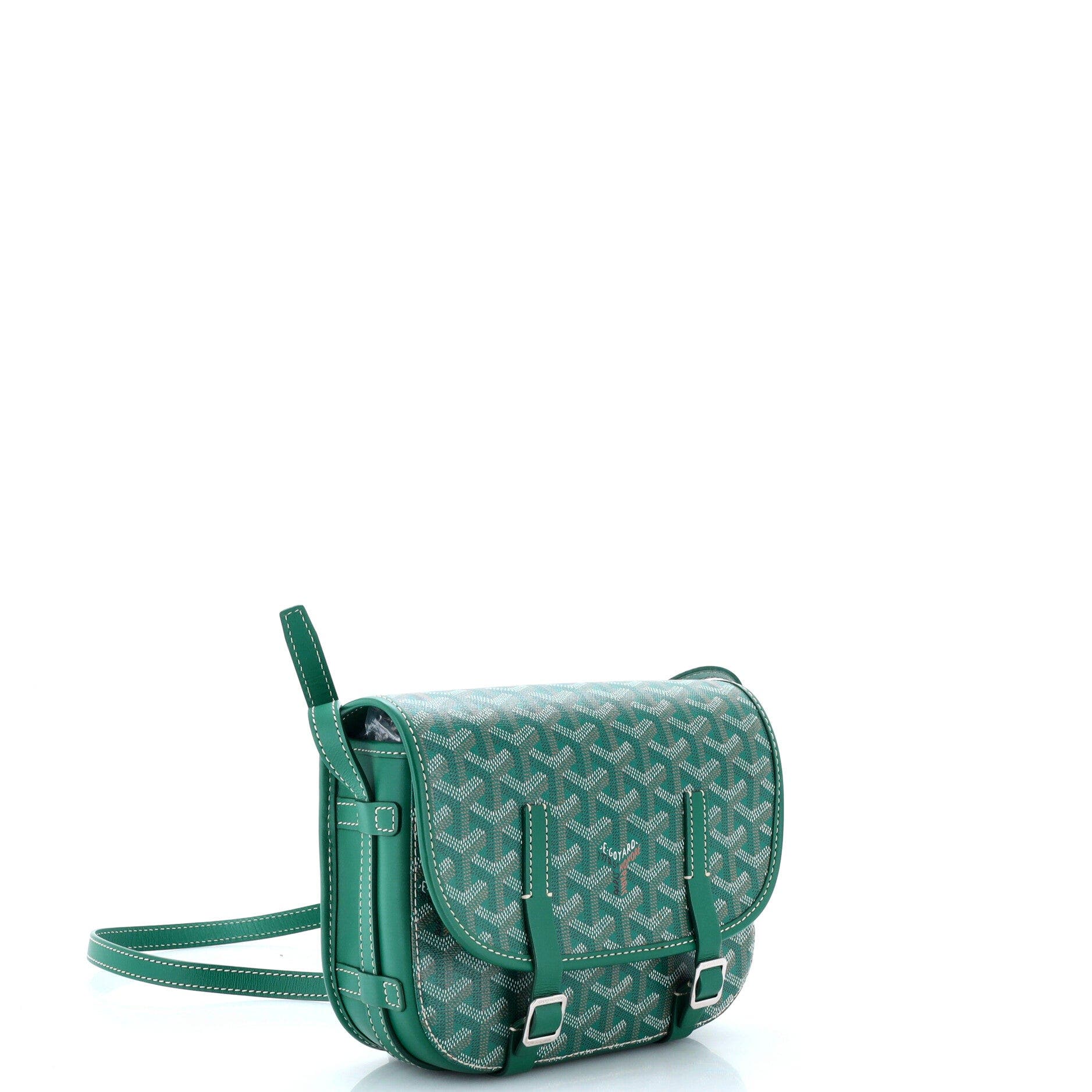 Belvedere Messenger Bag Coated Canvas PM, Alternate, color, Green