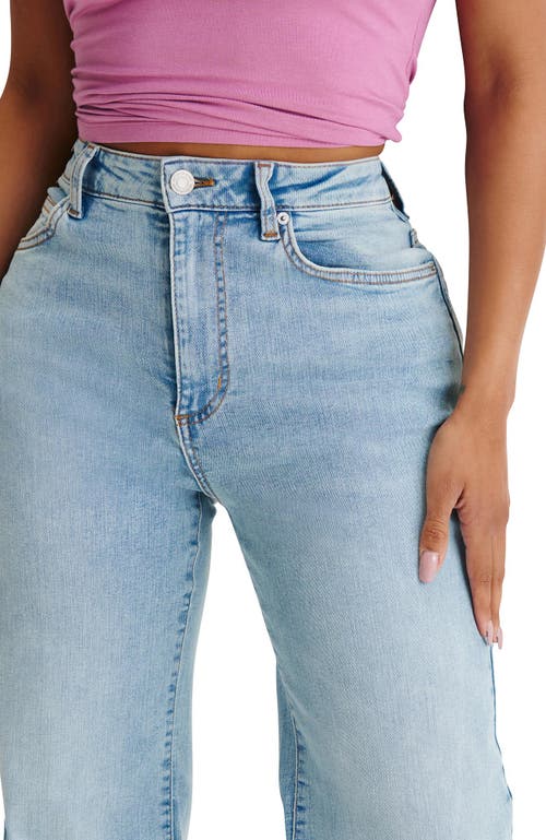 Cotton On Curvy Stretch Wide Jean In Blue