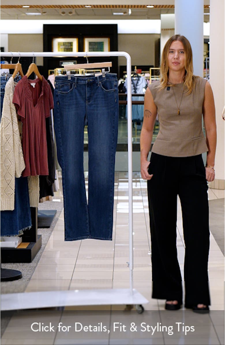 Sheri Slim Straight Leg Jeans, sales video thumbnail