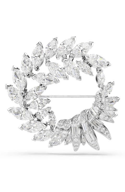 Mesmera Crystal Brooch