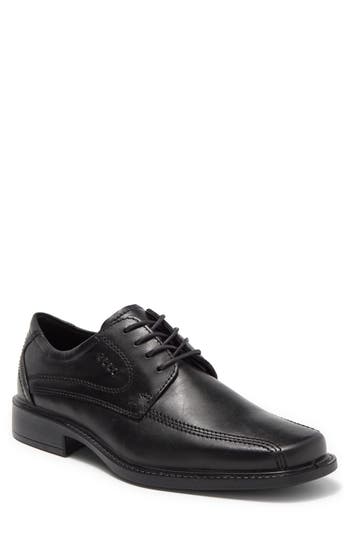 Ecco New Jersey Bike Toe Oxford In Black