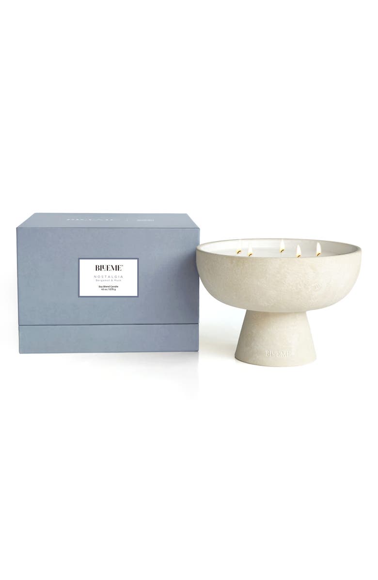 Blueme Nostalgia Giant Ceramic Candle, Main, color,