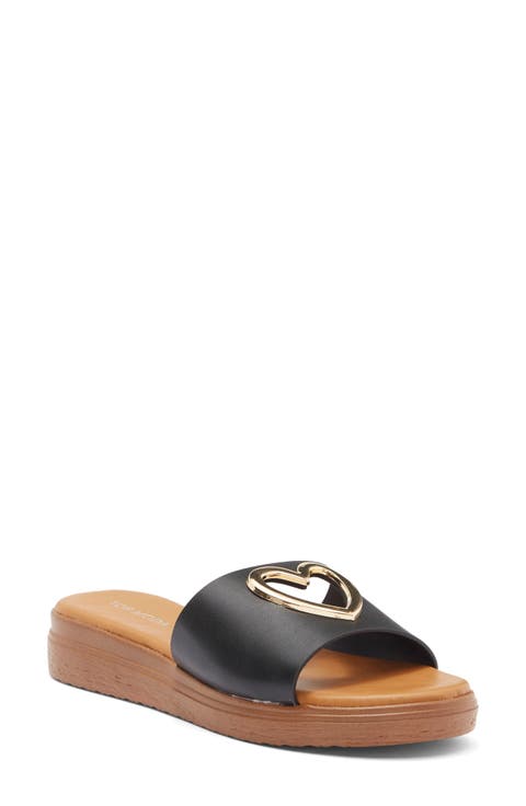 Genova Platform Slide Sandal (Women)