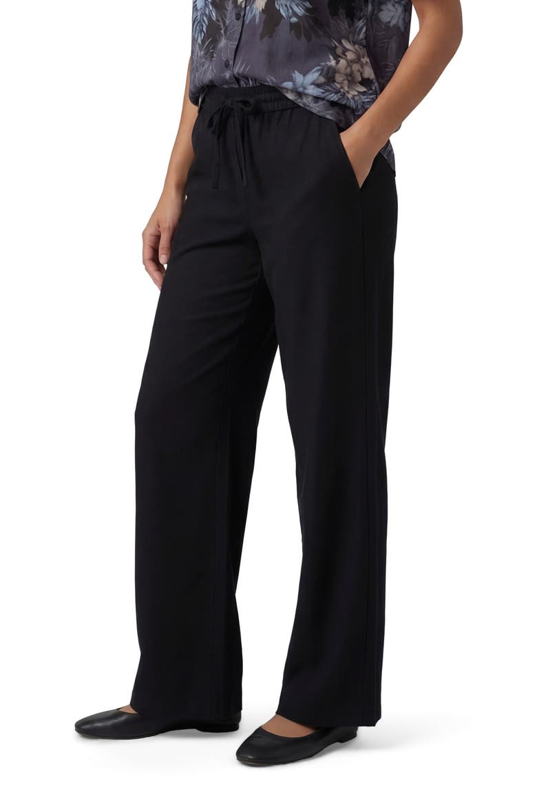 Womens Wide-leg Pant, Main, color, BLACK