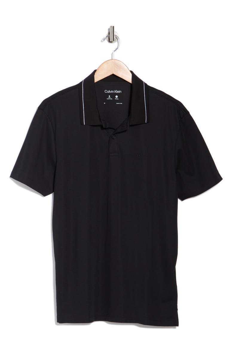 Calvin Klein Classic Tech Polo, Main, color, Black
