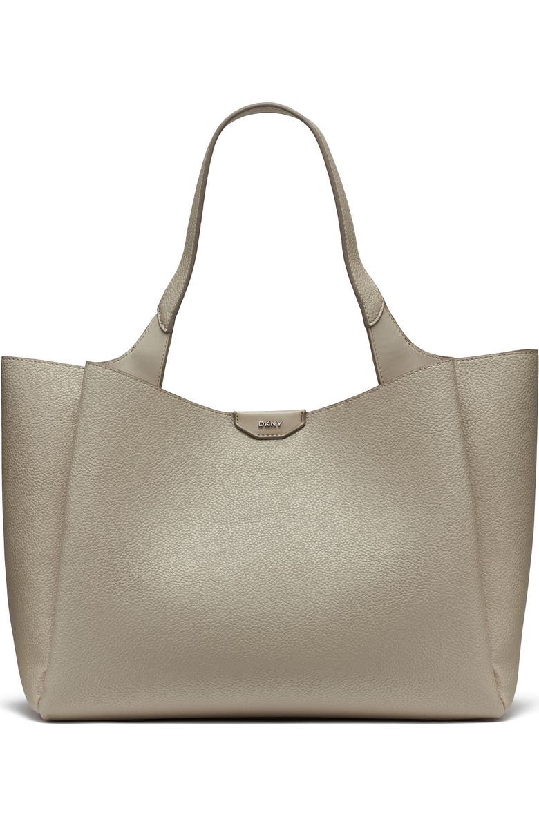 DKNY Willa Tote, Main, color, Light Taupe