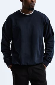 Reigning Champ Midweight Terry Relaxed Crewneck Sweatshirt