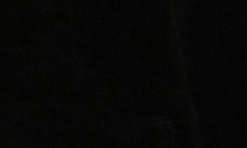 Fleece Factory Plush Faux Suede Hoodie In Black