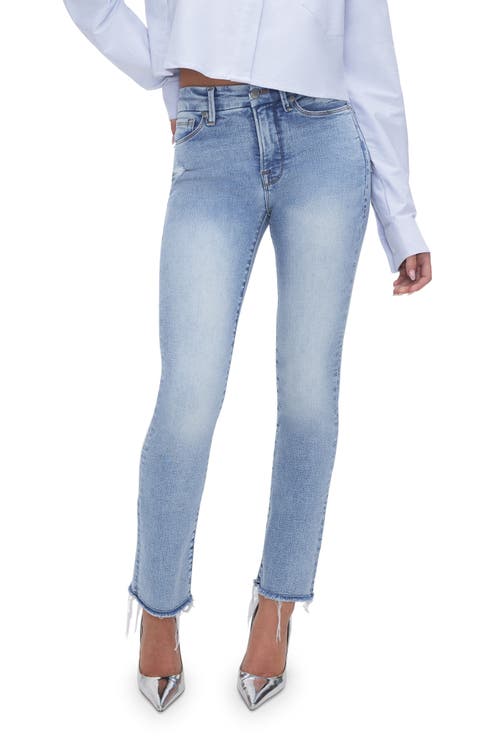 Good Legs Straight Skinny Jeans (Indigo614) (Regular & Plus)