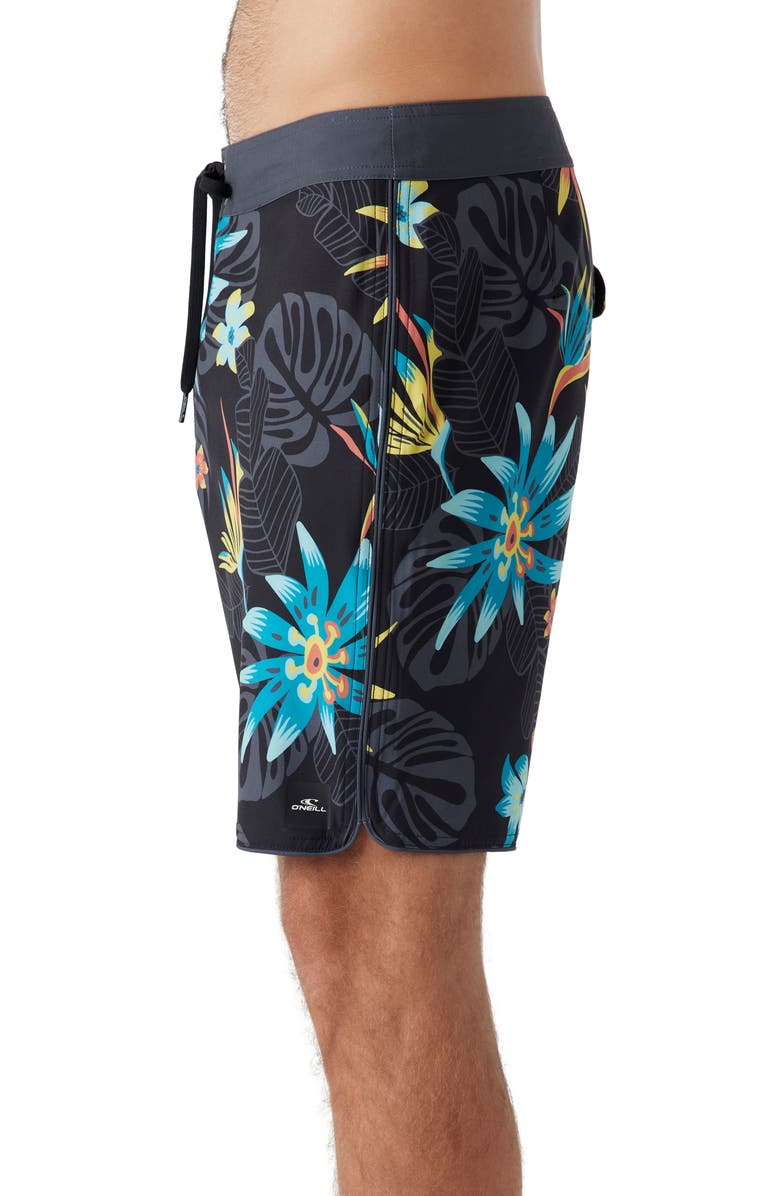 O'Neill Hyperfreak Mysto Scallop Swim Trunks, Alternate, color,