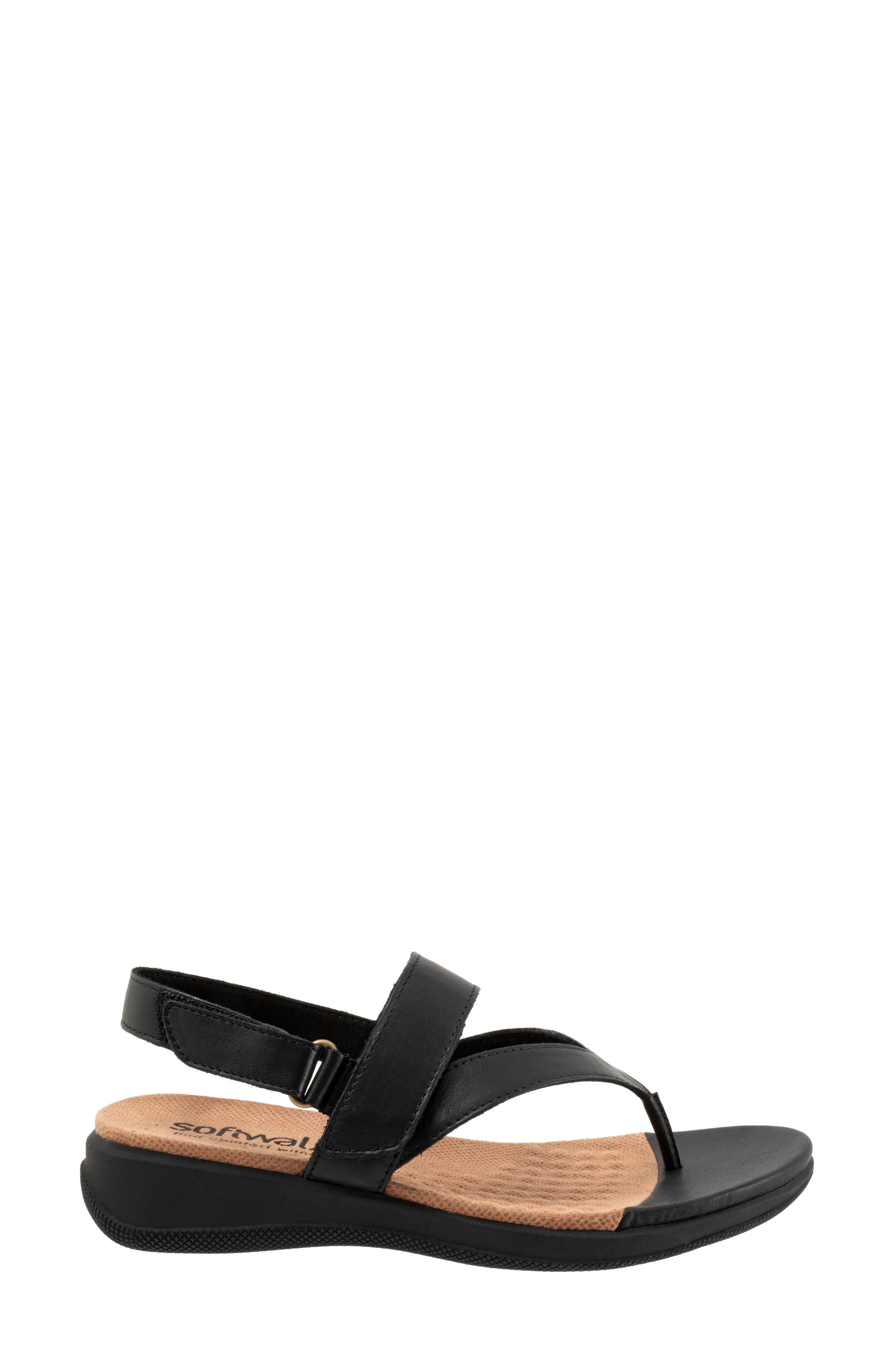 SoftWalk<sup>®</sup> Tracy Slingback Sandal - Multiple Widths Available, Alternate, color, Black
