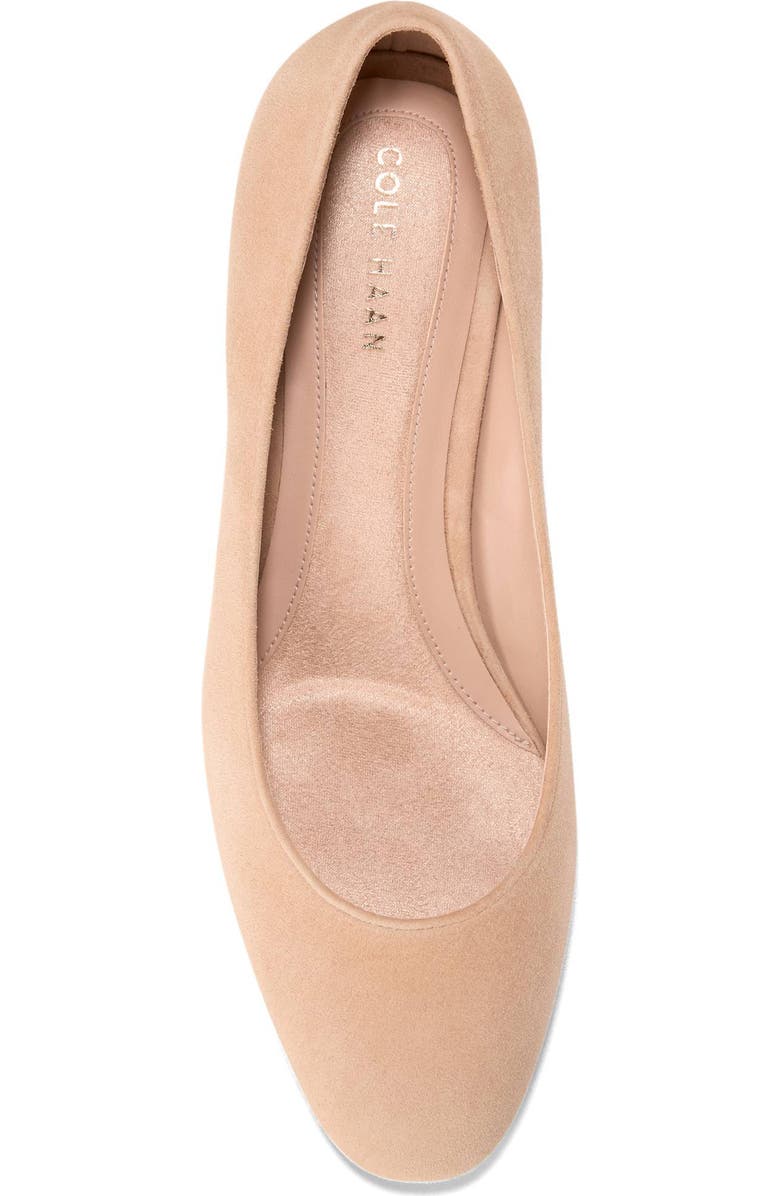 Cole Haan Go-To Shayla Block Heel Pump, Alternate, color, Tuscan Sand Suede