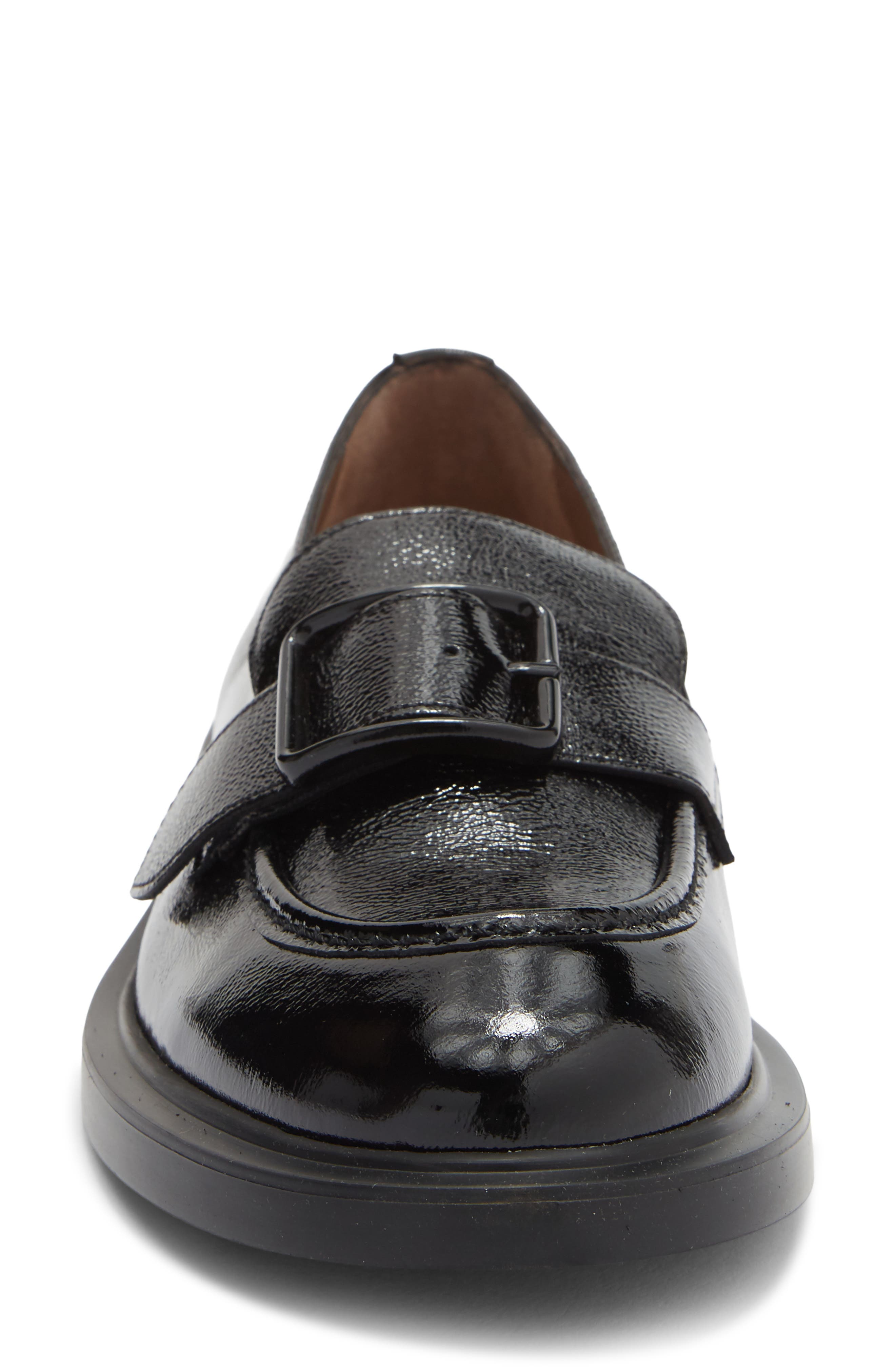 Patent Leather Loafer, Alternate, color, LACK NEGRO