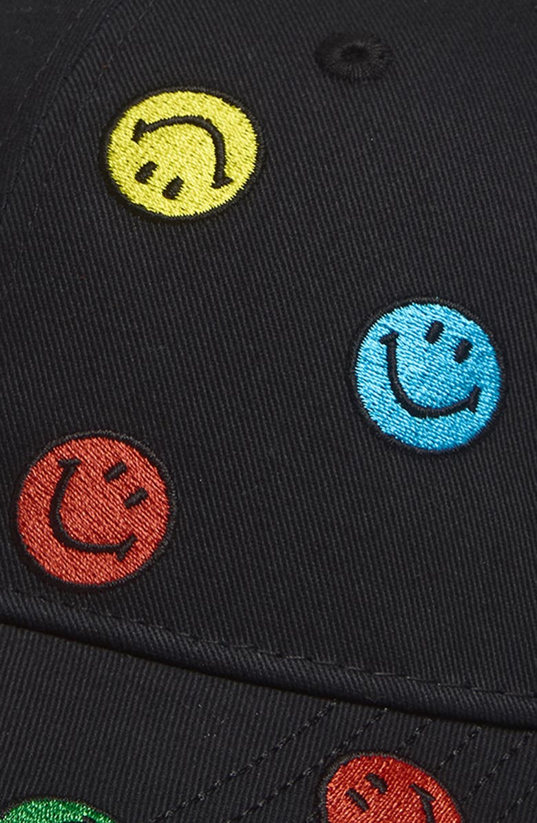 MARKET SMILEY<sup>®</sup> Patch Baseball Cap, Alternate, color, Black