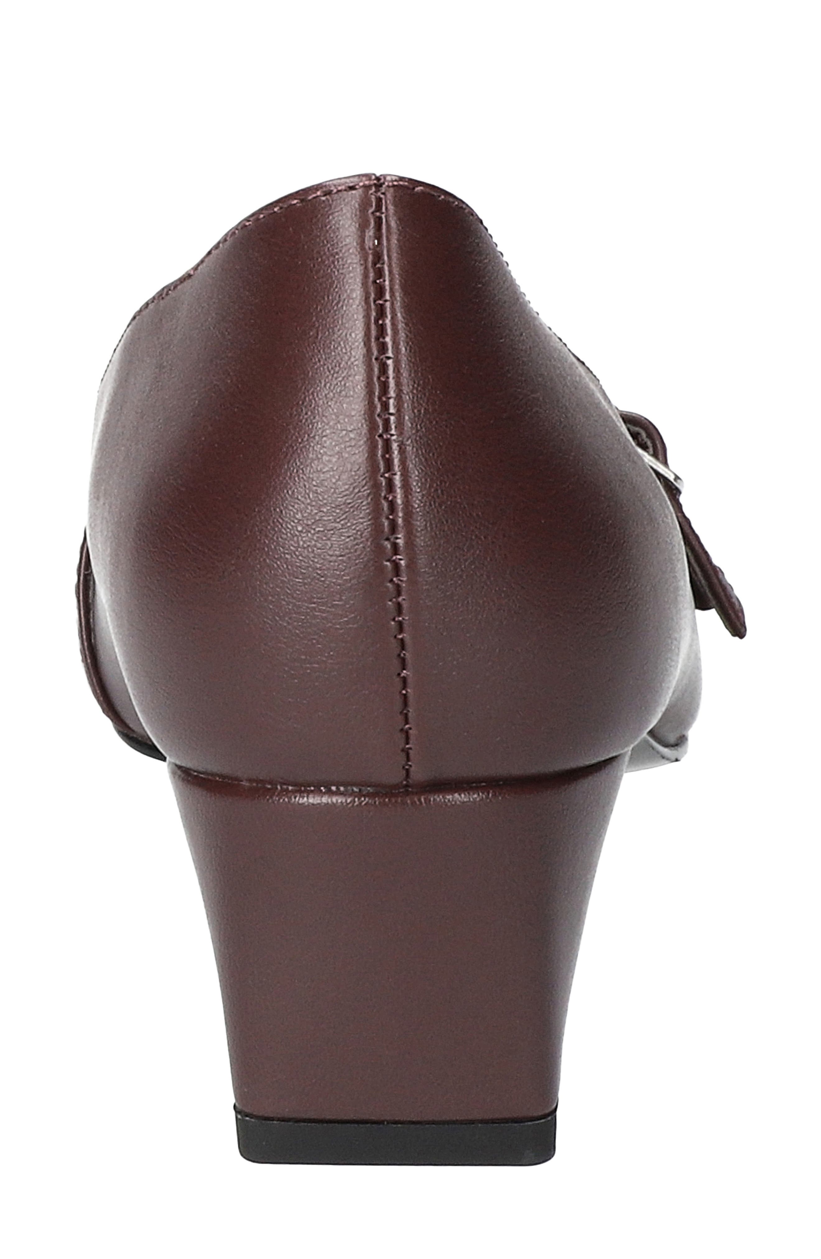 EASY STREET Enya Pump, Alternate, color, Burgundy