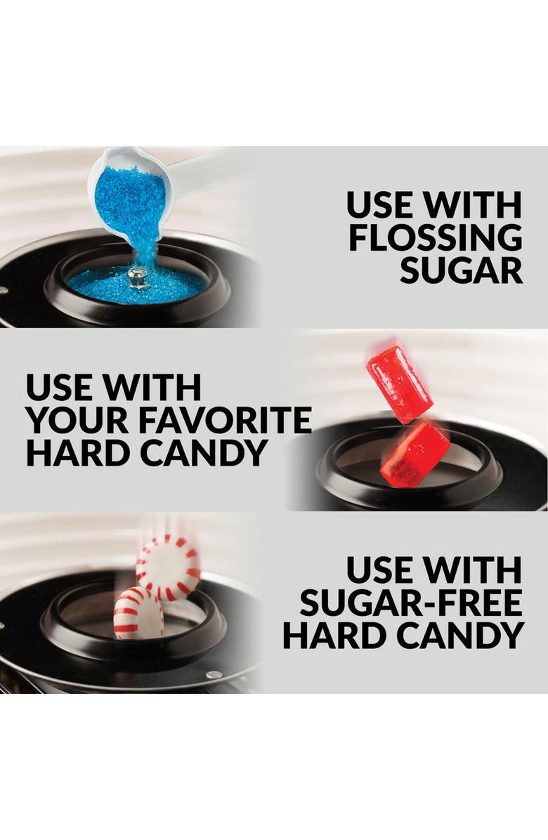 Nostalgia Electrics Vintage Hard Candy Cotton Candy Maker, Alternate, color,