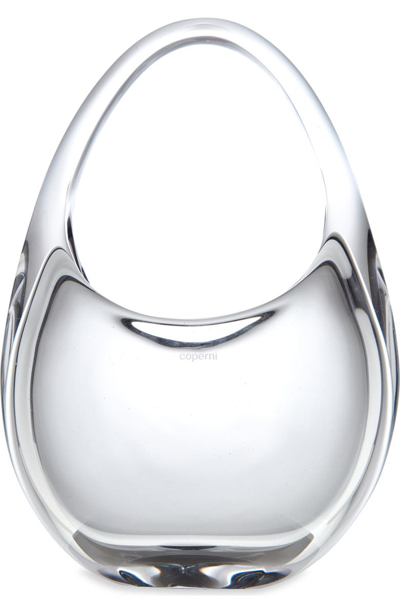 Coperni Mini Swipe Glass Top Handle Bag, Main, color,