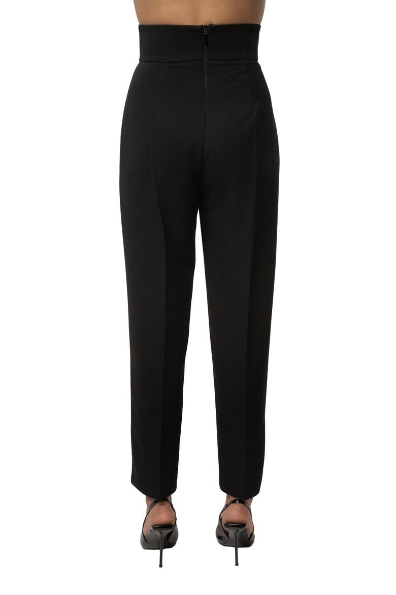 Dune High-Waist Pants, Alternate, color, Black