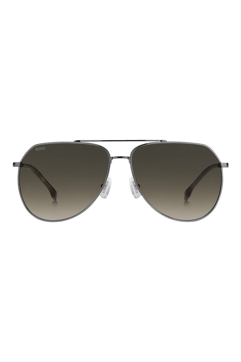 61mm Aviator Sunglasses, Main, color, 0KJ1-86