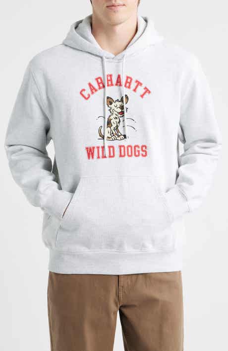 Carhartt Work In Progress Wild Dog Cotton Graphic Hoodie