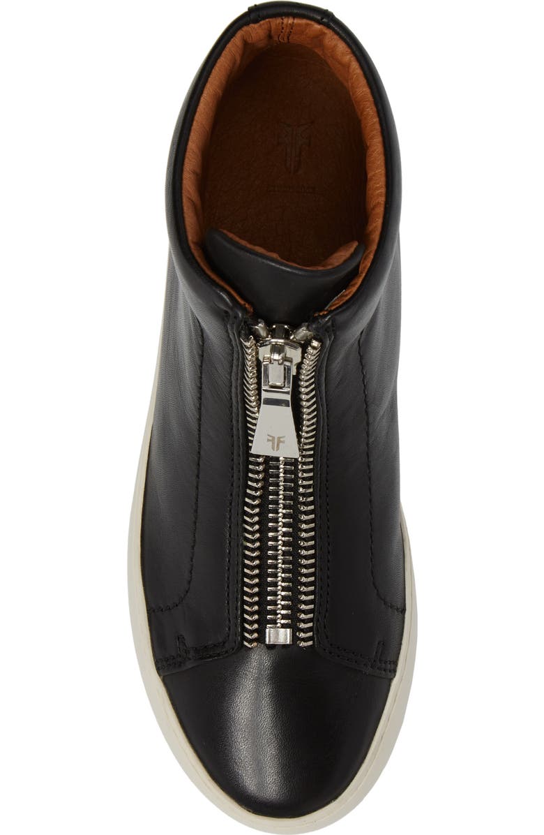 Frye Lena Zip High Top Sneaker, Alternate, color,