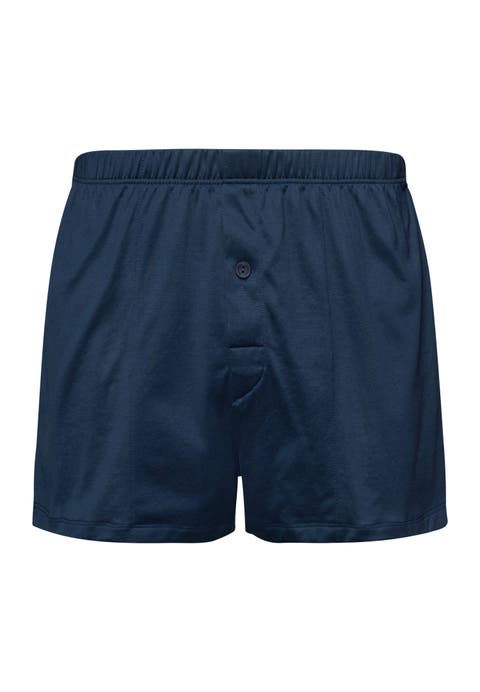 Cotton Sporty Button Fly Cotton Boxer