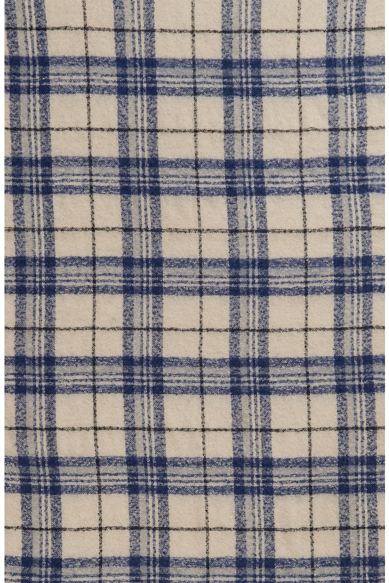 Mixed Plaid Scarf, Alternate, color, BLUE MULTI