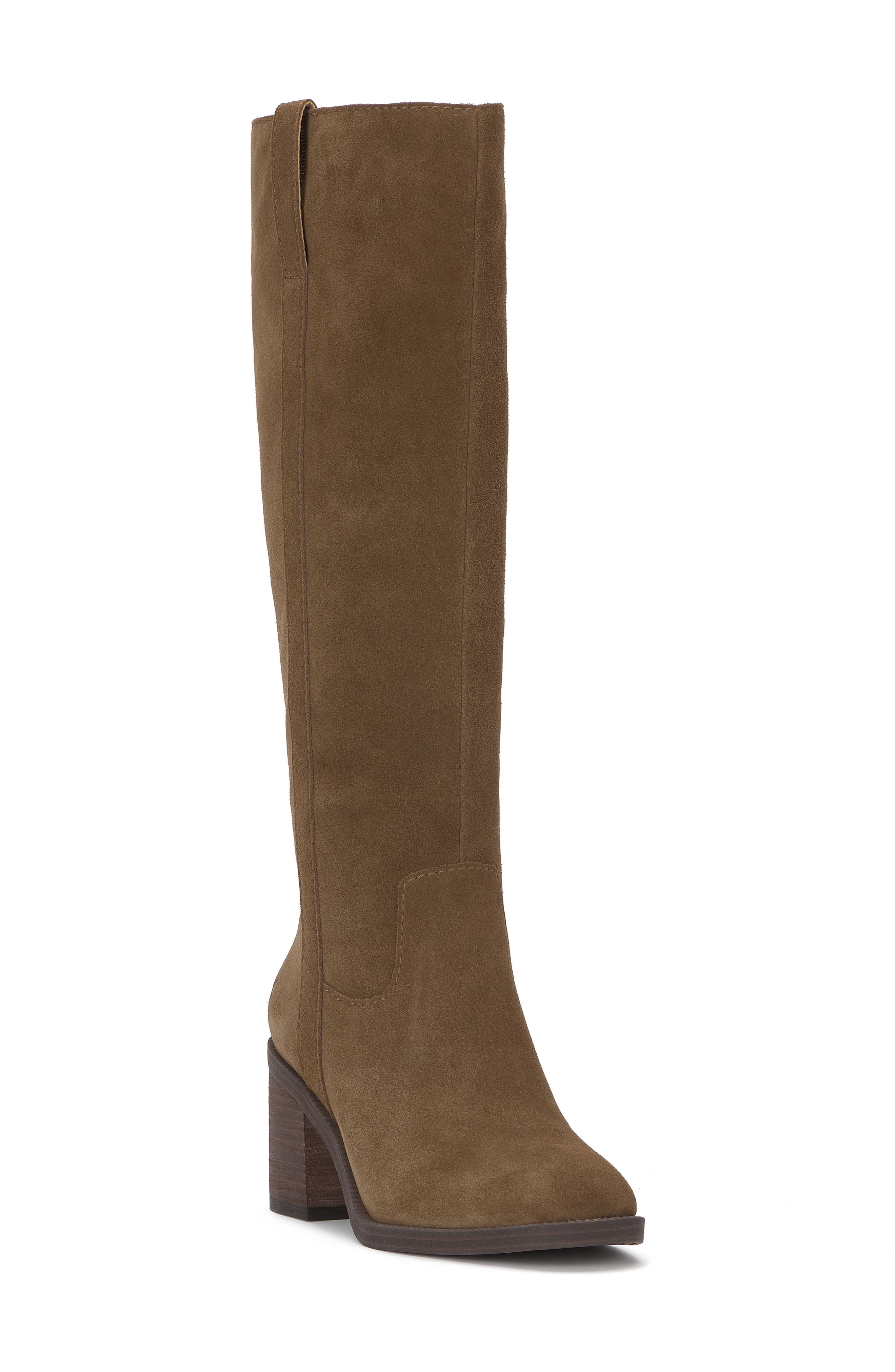 Adana Knee HIgh Boot, Main, color, DARK BROWN