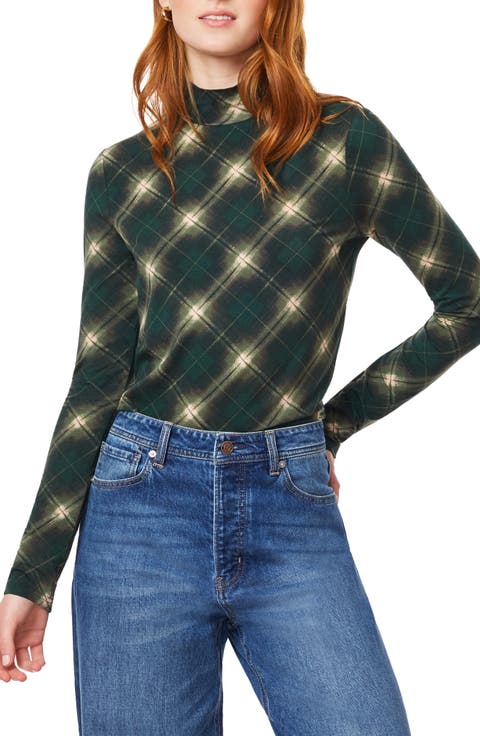 Long Sleeve Mock Neck Top