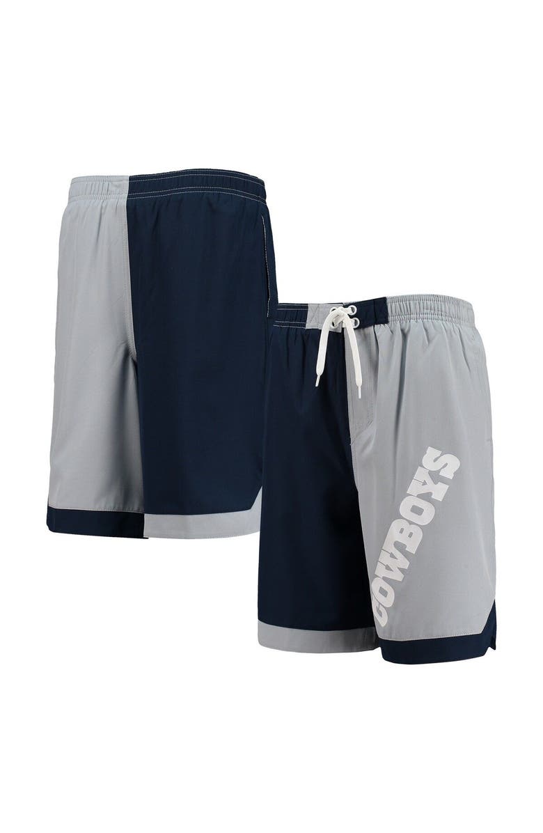 Outerstuff Youth Navy/Silver Dallas Cowboys Conch Bay Board Shorts, Main, color, Navy