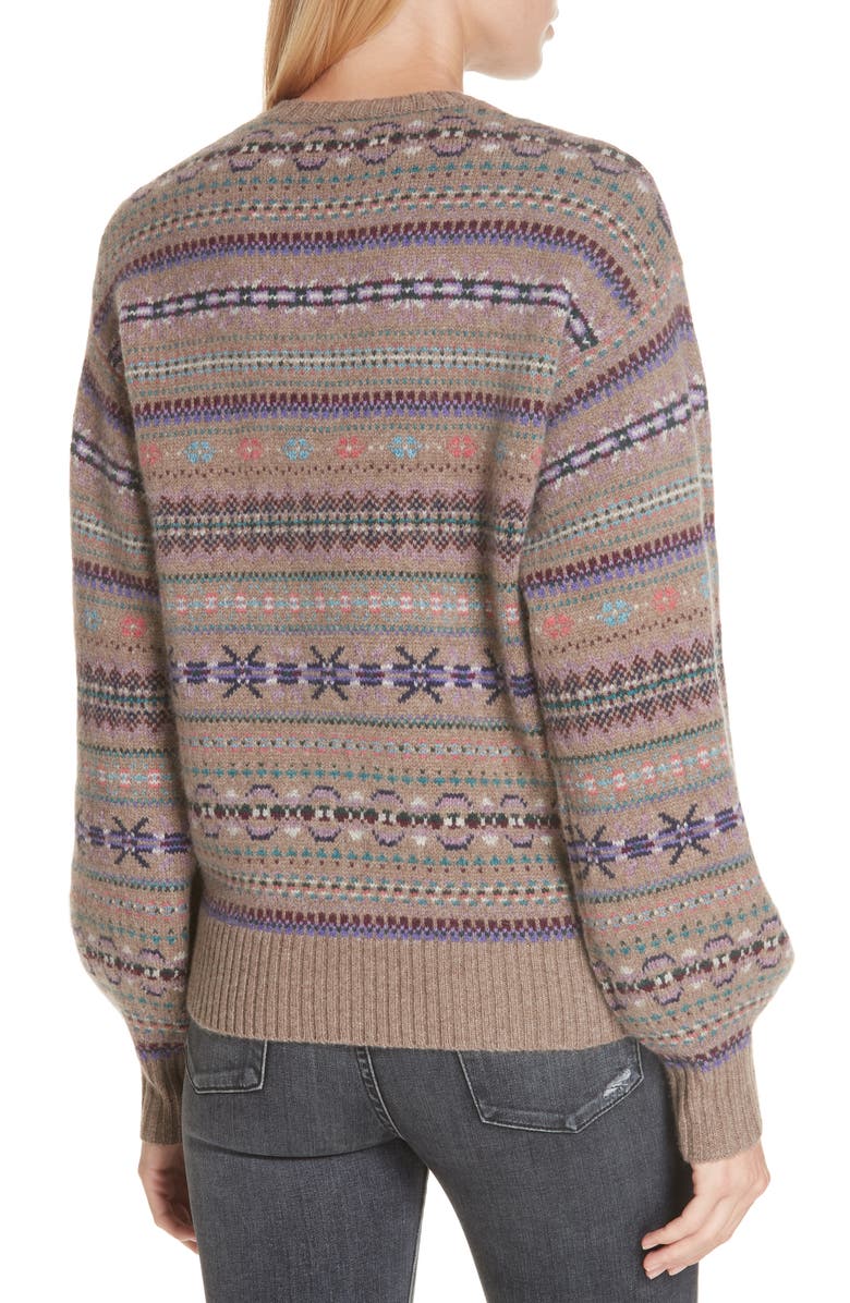 Polo Ralph Lauren Wool Blend Fair Isle Sweater, Alternate, color,