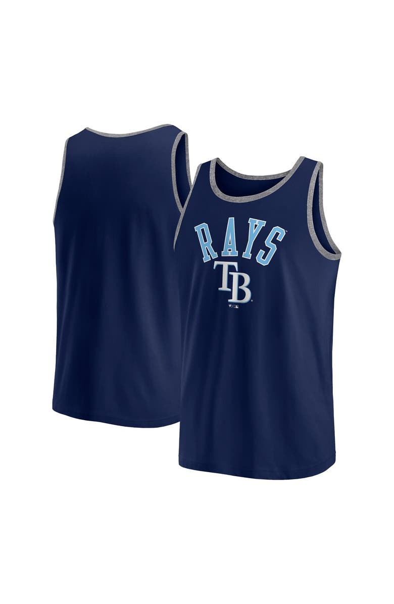 FANATICS Men's Fanatics Navy Tampa Bay Rays Bet Tank Top, Main, color, 