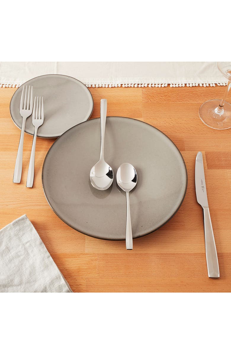 HENCKELS CUTLERY Lani 65-Piece Flatware Set, Alternate, color, Stainless Steel