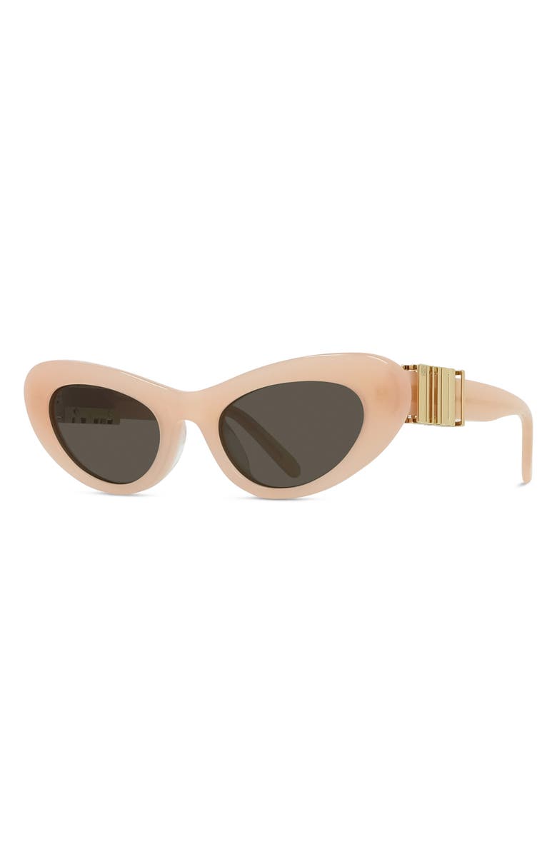 Loewe Slim 54mm Cat Eye Sunglasses, Alternate, color, Shiny Pink / Brown