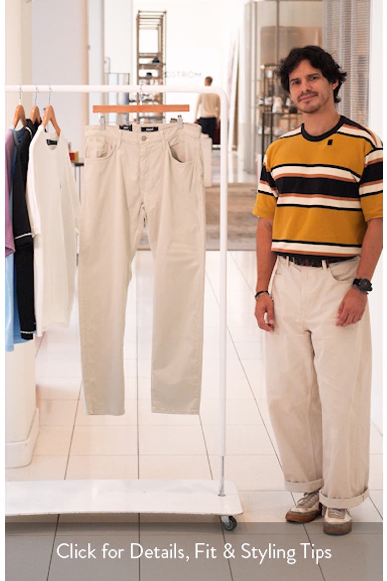 Zach Straight Leg Twill Pants video
