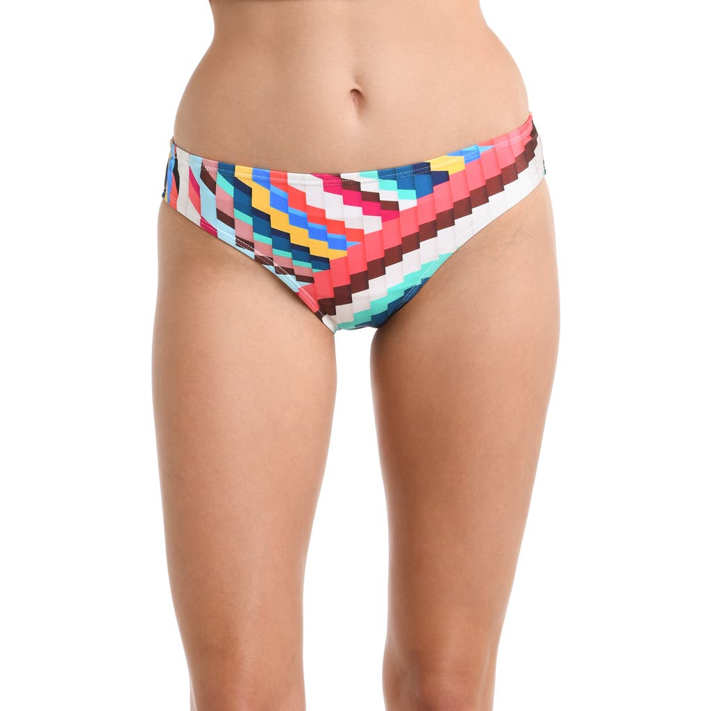 La Blanca Slice Hipster Bikini Bottoms In Multi