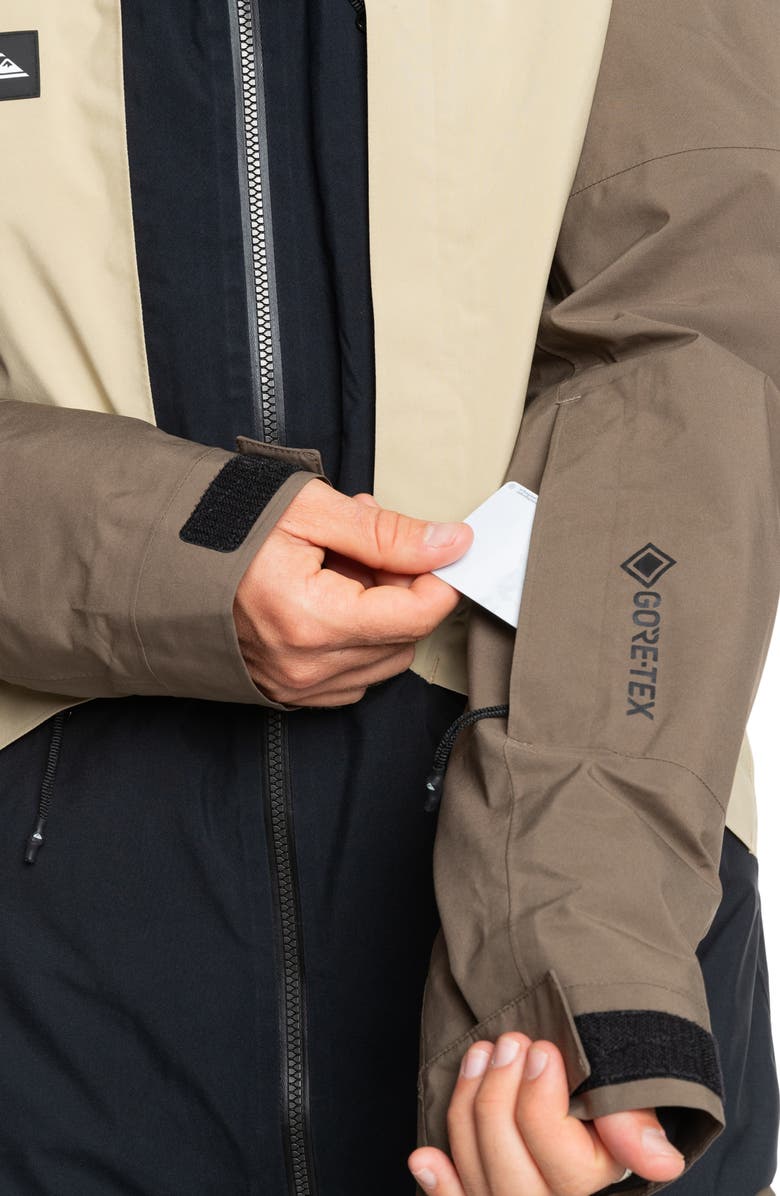 Quiksilver Forever Stretch Gore-Tex<sup>®</sup> Technical Snow Jacket, Alternate, color, 